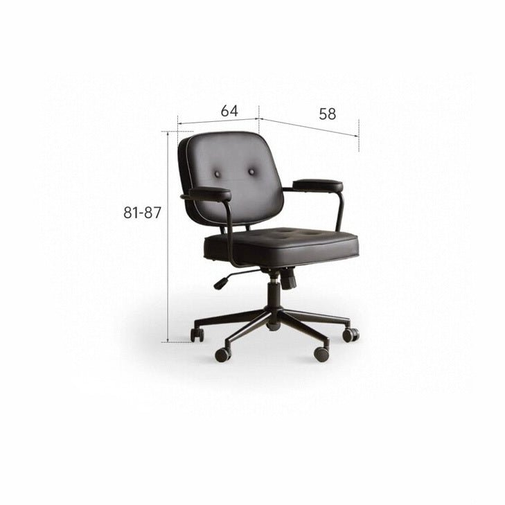 Halle Ergonomic Study Chair - Oak Furniture Store