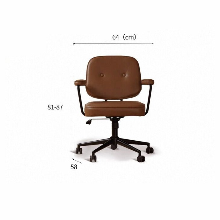 Halle Ergonomic Study Chair - Oak Furniture Store