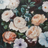 Hand Painted Flower Painting - Stretched Canvas RAC7013