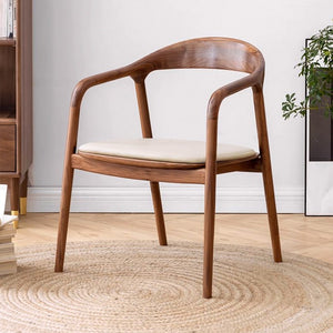 Hanson Solid Walnut Dining Chair - Oak Furniture Store