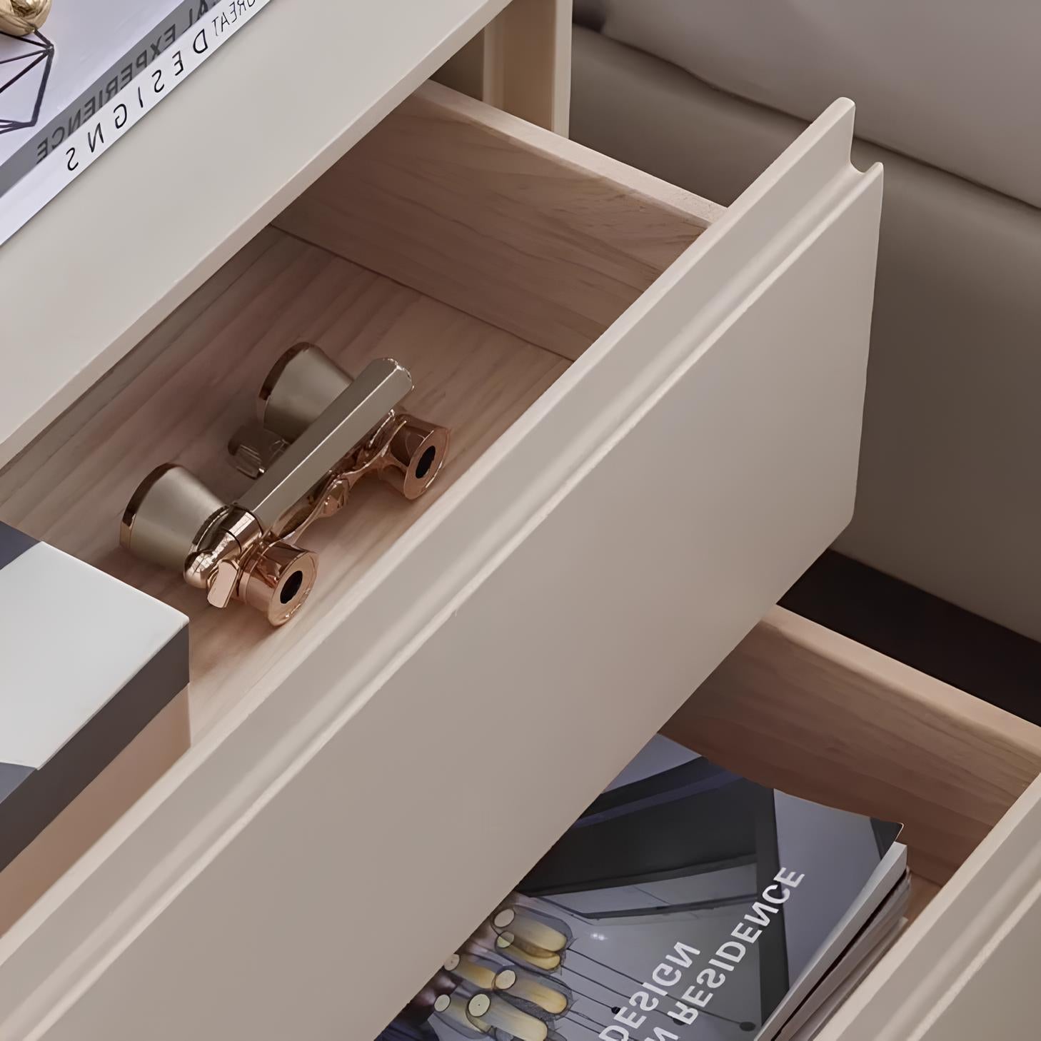 Helsingborg Natural Solid Wood Large Bedside Table | Oak Furniture Store