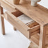 Holm Solid Oak Console Table - Oak Furniture Store