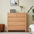 Humbie Natural Solid Oak 2+3 Chest Drawers