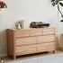 Humbie Natural Solid Oak 3+4 Chest of Drawers