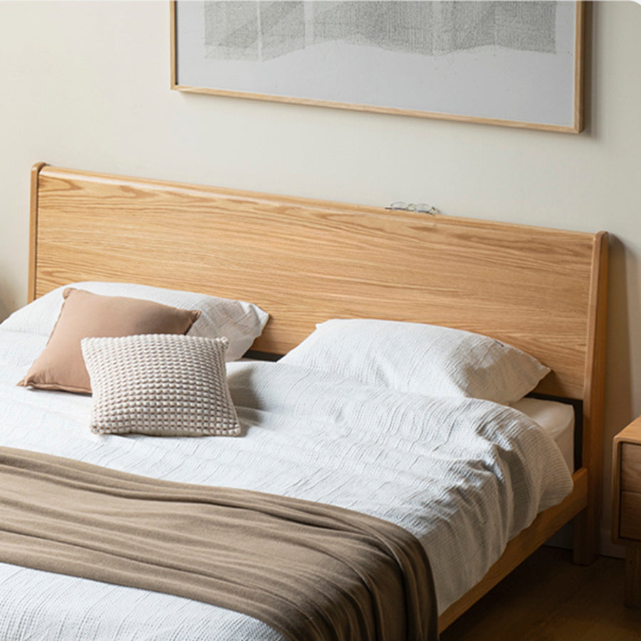 Humbie Natural Solid Oak Bed Frame