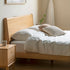 Humbie Natural Solid Oak Bed Frame