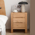 Humbie Natural Solid Oak Bedside Table