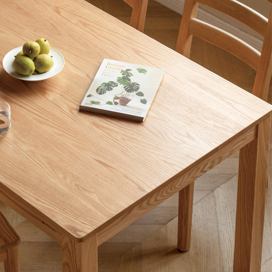 Humbie Natural Solid Oak Dining Table