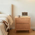 Humbie Natural Solid Oak Large Bedside Table