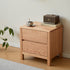 Humbie Natural Solid Oak Large Bedside Table
