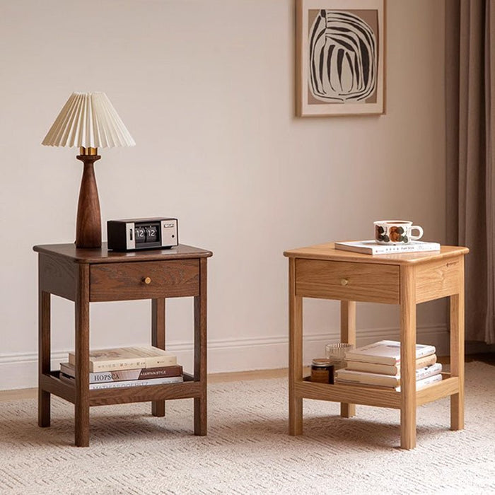 Humbie Natural Solid Oak Side Table