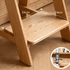 Humbie Natural Solid Oak Stool Ladder