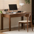 Humbie Solid Oak Study Desk in Walnut Colour | Oak Furniture Store