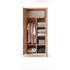 Humbie Solid Oak Two-Door Wardrobe Design A