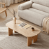 Irving Natural Solid Oak Coffee Table with Ceramic Top