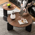 Jelling Natural Solid Walnut Coffee Table Set