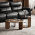 Jelling Solid Oak Coffee Table Set in Walnut Colour