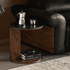 Jelling Solid Oak Coffee Table Set in Walnut Colour