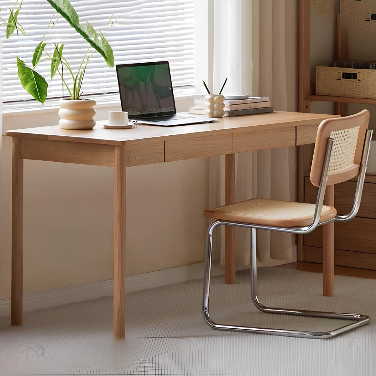 Solid Oak Home Office Study Desk – Oak Furniture Store New Zealand