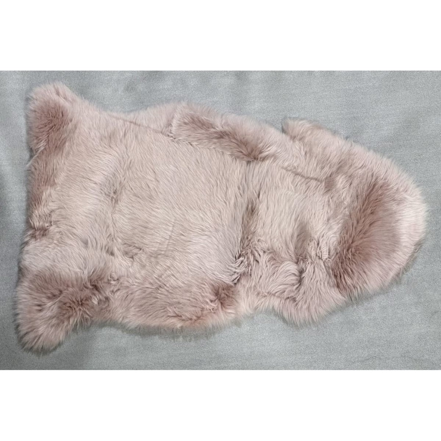 Kaikoura Long Wool Single NZ Sheepskin - Rose RLW5005