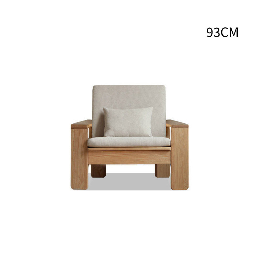 Kamakura Natural Solid Oak Sofa