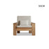 Kamakura Natural Solid Oak Sofa