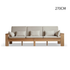 Kamakura Natural Solid Oak Sofa