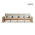 Kamakura Natural Solid Oak Sofa