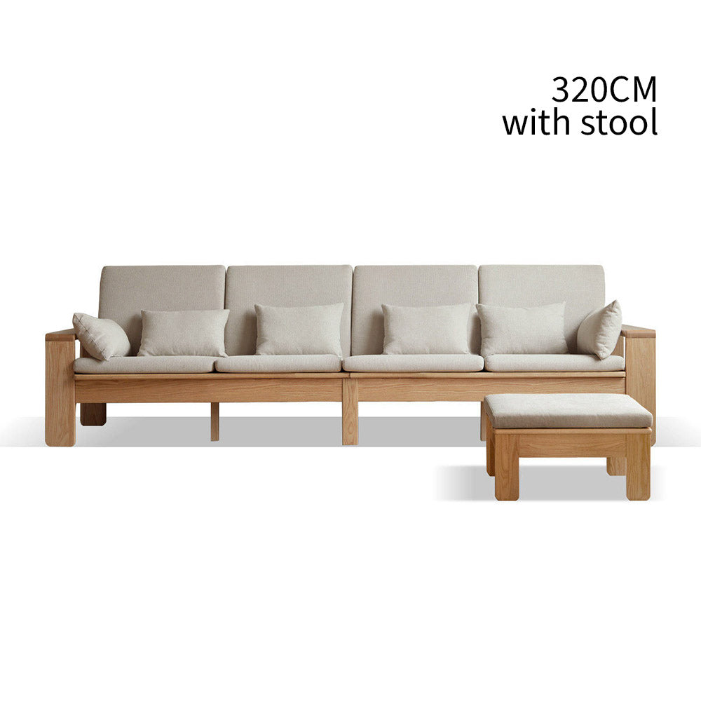 Kamakura Natural Solid Oak Sofa