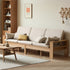 Kamakura Natural Solid Oak Sofa
