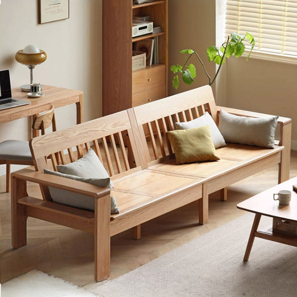 Kamakura Natural Solid Oak Sofa
