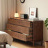 Kearny Solid Walnut Chest of 9 Drawers | Oak Furniture Store