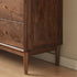 Kearny Solid Walnut Chest of 9 Drawers | Oak Furniture Store