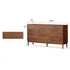 Kearny Solid Walnut Chest of 9 Drawers | Oak Furniture Store