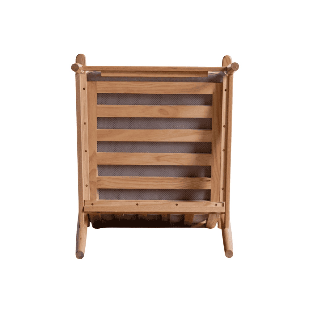 Keenland Natural Solid Oak Leisure Chair Sofa - Oak Furniture Store