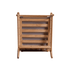 Keenland Natural Solid Oak Leisure Chair Sofa - Oak Furniture Store