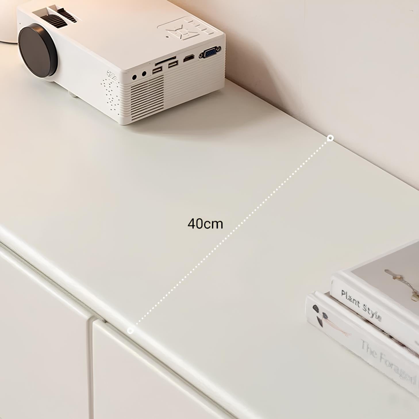 Kemi Cream Natural Solid Rubber Wood Entertainment Unit | Oak Furniture Store