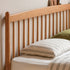 Kemi Natural Solid Cherry Harp Bed Frame