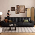 Kirkel Genuine Leather Sofa - Oak Furniture Store