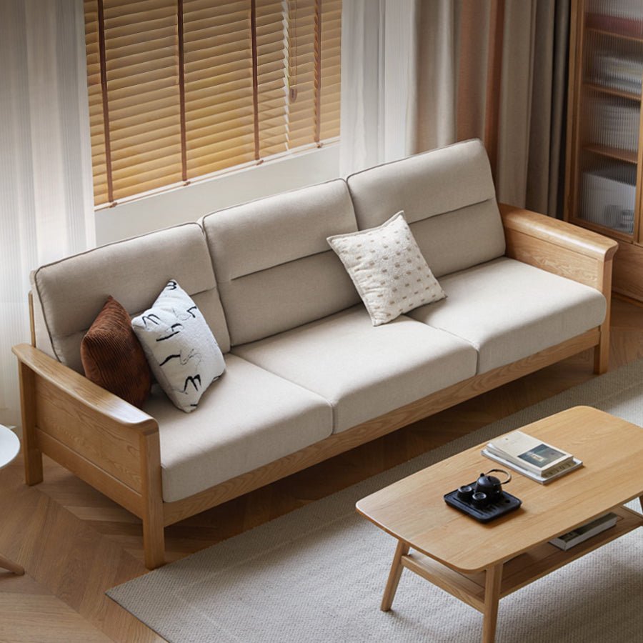 Kloten Natural Solid Ash Sofa | Oak Furniture Store