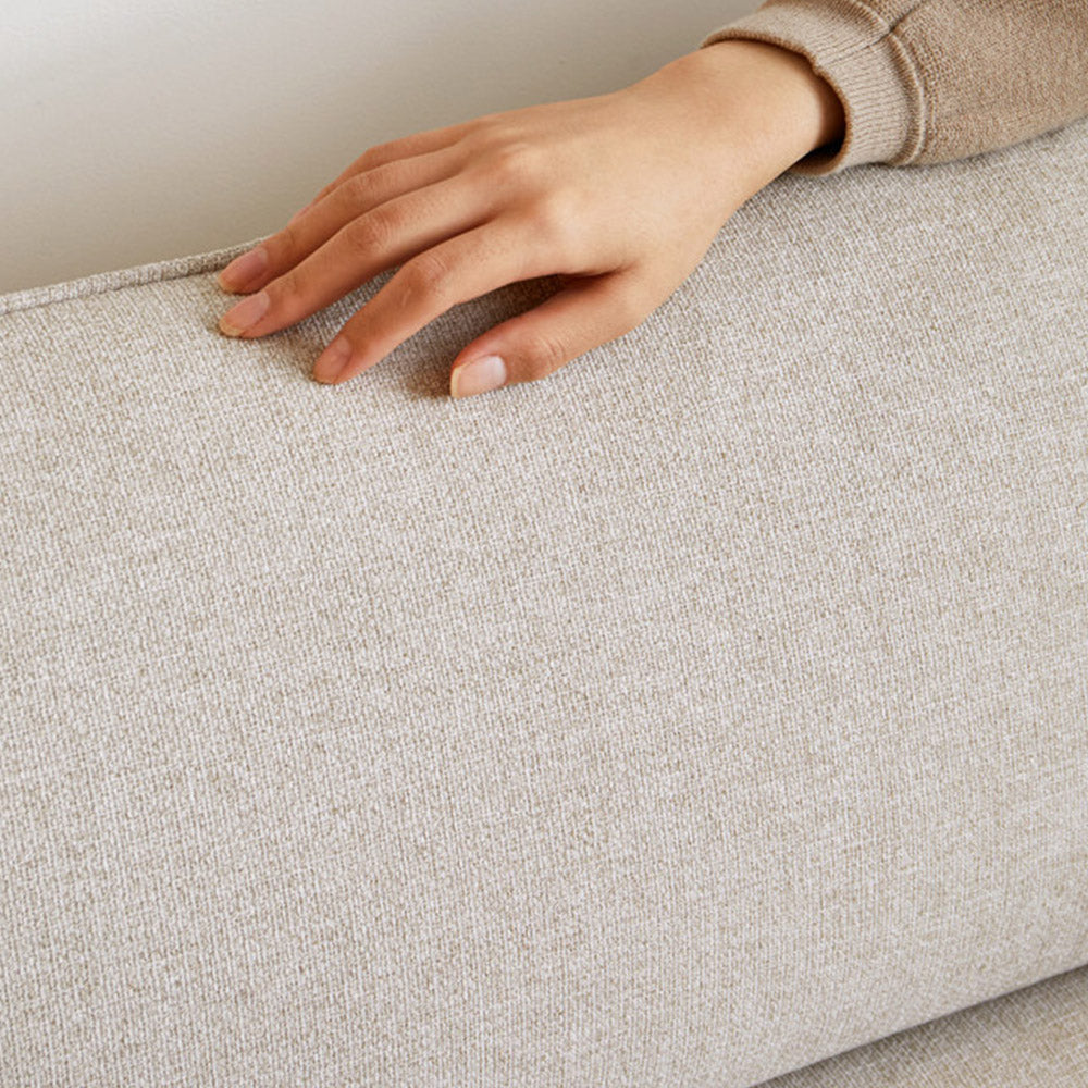 Kloten Natural Solid Walnut Sofa