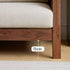 Kloten Natural Solid Walnut Sofa