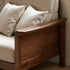 Kloten Natural Solid Walnut Sofa