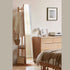 Koli Natural Solid Oak Dress Mirror Rack - Oak Furniture Store