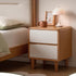 Korge Natural Solid Oak Bedside Table | Oak Furniture Store