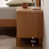 Korge Natural Solid Oak Bedside Table | Oak Furniture Store