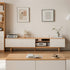 Korge Solid Oak Entertainment Unit