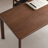 Kurobi Natural Solid Walnut Dining Table