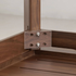 Kurobi Natural Solid Walnut Dining Table