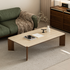 Labaro Natural Solid Walnut Coffee Table with Ceramic Top
